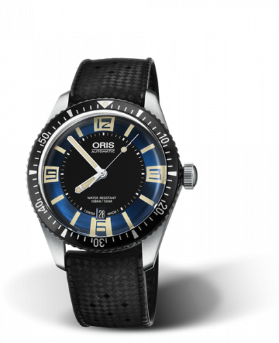 Oris Divers Sixty-Five 40 Stainless Steel / Blue / Rubber 01 733 7707 4035-07 4 20 18