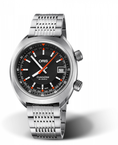 Oris Chronoris Date / Black / Bracelet 01 733 7737 4054-07 8 19 01