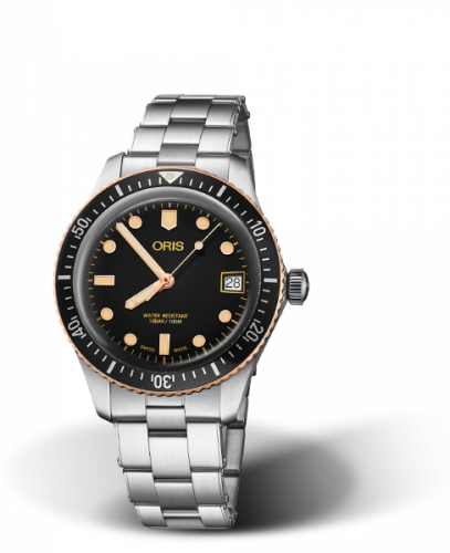 Oris Divers Sixty-Five 36 Stainless Steel / Bronze / Black / Bracelet 01 733 7747 4354-07 8 17 18