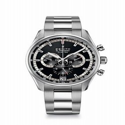 Zenith El Primero 36.000 VPH Black Bracelet 03.2040.400/21.M2040