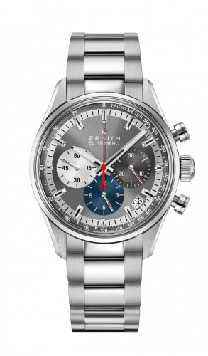 Zenith El Primero Chronomaster 38 Stainless Steel / Slate / Bracelet 03.2150.400/26.M2150