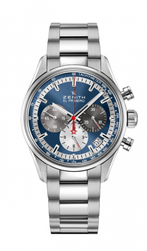 Zenith El Primero Chronomaster 38 Stainless Steel / Blue / Bracelet 03.2150.400/53.M2150