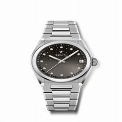 Zenith Defy Midnight Stainless Steel / Grey 03.9200.670/02.MI001