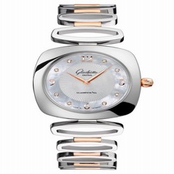 Glashutte Original Pavonina Stainless Steel / Red Gold / MOP / Bracelet 1-03-02-03-06-14