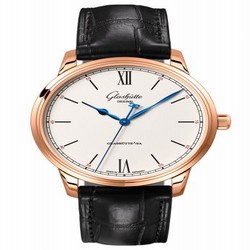 Glashutte Original Senator Excellence Red Gold / Silver / Alligator / Folding 1-36-01-02-05-50
