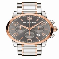 Montblanc Timewalker Chronograph Automatic Two Tone Red / Anthracite 107321