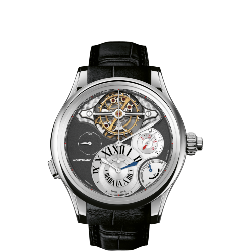 Montblanc ExoTourbillon Chronographe White Gold / Grey 109150