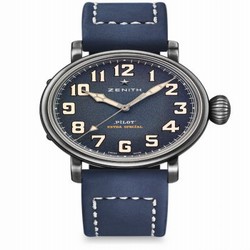 Zenith Pilot Type 20 Extra Special 40 Aged Stainless Steel / Blue 11.1940.679/53.C808