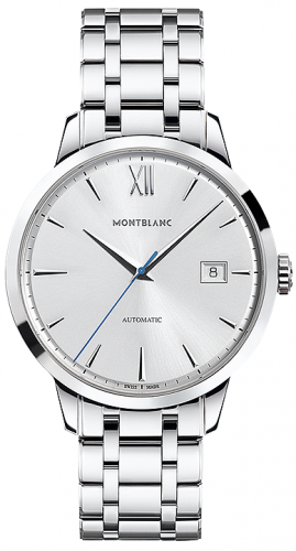 Montblanc Heritage Spirit Date Automatic 39mm Stainless Steel Bracelet 111623