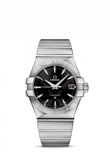 Omega Constellation Quartz 35 Stainless Steel / Black 123.10.35.60.01.001