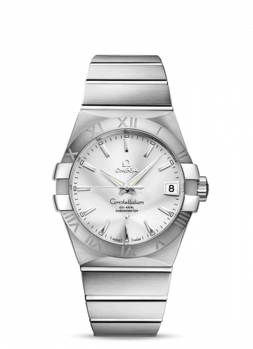 Omega Constellation Co-Axial 38 Stainless Steel / Silver 123.10.38.21.02.001
