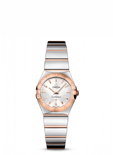 Omega Constellation Quartz 24 Polished Stainless Steel / Red Gold / Silver 123.20.24.60.02.003