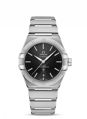 Omega Constellation Master Chronometer 39 Stainless Steel / Black / Bracelet 131.10.39.20.01.001