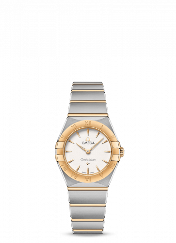 Omega Constellation Manhattan 25 Quartz Stainless Steel / Yellow Gold / Silver 131.20.25.60.02.002