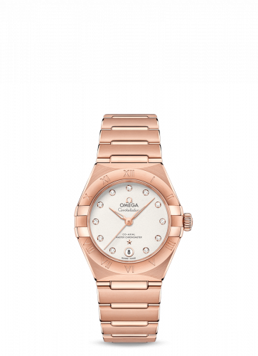 Omega Constellation Manhattan 29 Co-Axial Master Chronometer Sedna Gold / Silver 131.50.29.20.52.001