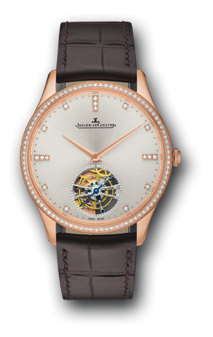 Jaeger-LeCoultre Master Ultra Thin Tourbillon Pink Gold Diamond 1322401