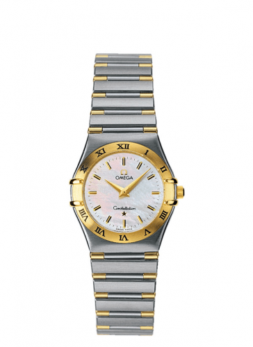 Omega Constellation Quartz 25.5 Stainless Steel / Yellow Gold / MOP 1372.70.00