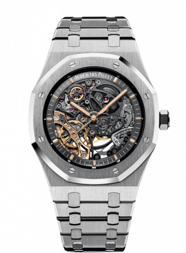 Audemars Piguet Royal Oak 41 Double Balance Wheel Openworked Stainless Steel 15407ST.OO.1220ST.01