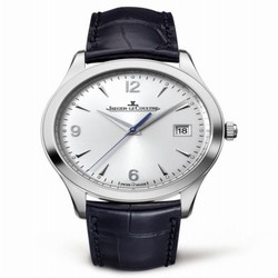Jaeger-LeCoultre Master Control Date Stainless Steel / Silver / Alligator 1548420