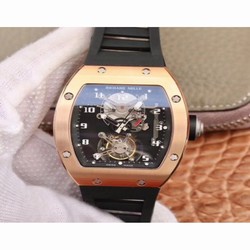 Richard Mille RM001 Tourbillon JB Rose Gold Black 