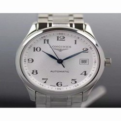 Longines Master Collection Stainless Steel White 