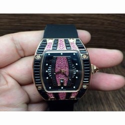 Richard Mille RM007 Lady Rose Gold Pink Diamonds 