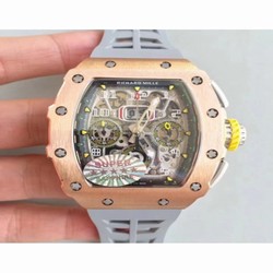 Richard Mille RM011 Felipe Massa Chronograph KV Rose Gold Skeleton 