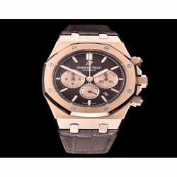 Audemars Piguet Royal Oak Chronograph 26331 OM Rose Gold Chocolate 