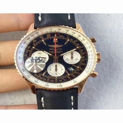 Breitling Navitimer 01 RB012012.BA49.435X.R20BA.1 JF Rose Gold Blue 