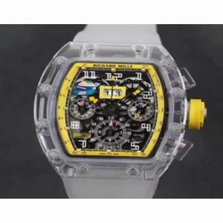 Richard Mille RM011-FM Shappire Yellow & Skeleton 