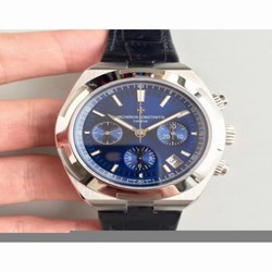 Vacheron Constantin Overseas Chronograph 5500V/110A-B148 JF Stainless Steel Blue 