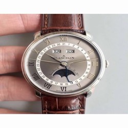 Blancpain Villeret 6654-1113-55B OM V2 Stainless Steel Grey 