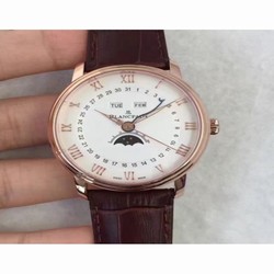 Blancpain Villeret 6654A-1127-55B BF Rose Gold White 
