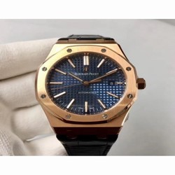 Audemars Piguet Royal Oak 15400 JF Rose Gold Blue 