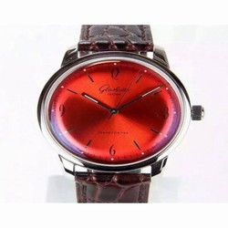 Glashutte Senator Sixties Stainless Steel Red 
