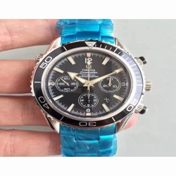 Omega Seamaster Planet Ocean 600 M Co-Axial Chronograph 2210.51.00 Noob Stainless Steel Black 