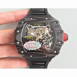Richard Mille RM35-02 Rafael Nadal KV Forged Carbon Black Skeleton 