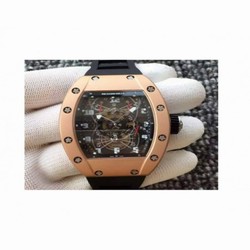 Richard Mille RM022 Aerodyne Dual Time Zone Rose Gold Skeleton 