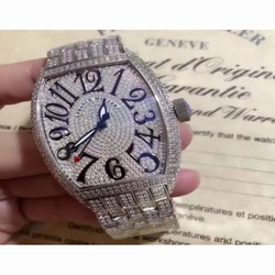 Franck Muller Cintre Curvex Color Dreams FM 5850 SC D CD SUNSET OG Stainless Steel&Diamonds Diamonds 