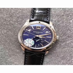 Patek Philippe Annual Calendar 5205G-013 KM Stainless Steel Blue 