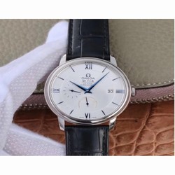 Omega De Ville Prestige Co-Axial Power Reserve 424.53.40.21.04.001 ZF Stainless Steel White 