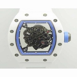Richard Mille RM055 KV V2 White Ceramic Blue Skeleton 