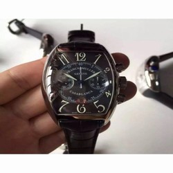 Franck Muller Casablanca Chronograph FM 8880 C CC Stainless Steel Black 