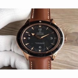 Omega Seamaster 300M Co-Axial 41MM 233.62.41.21.01.002 XF Rose Gold Black 