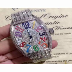 Franck Muller Cintre Curvex Color Dreams FM 5850 SC D CD SUNSET OG Stainless Steel&Diamonds Diamonds & Color 