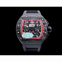Richard Mille RM011 NTPT Carbon Chronograph KV Forged Carbon Red Skeleton 
