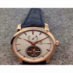 Vacheron Constantin Patrimony Tourbillon Rose Gold White 
