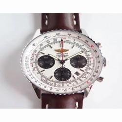 Breitling Navitimer 01 AB0121211G1P1 AI Stainless Steel White 
