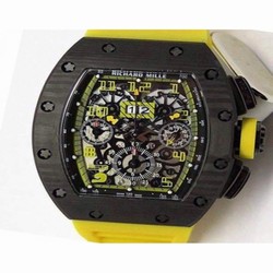 Richard Mille RM011-FM Felipe Massa Chronograph Forged Carbon Yellow 