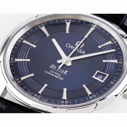 Omega De Ville Hour Vision Co-Axial 41MM 431.33.41.21.03.001 AC Stainless Steel Blue 